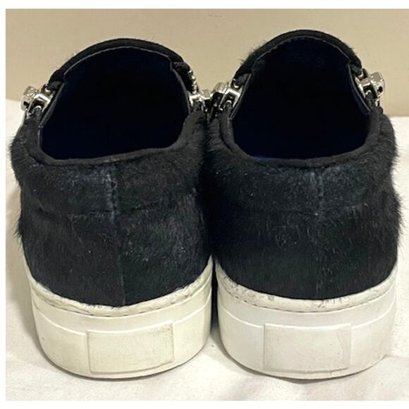 JEFFREY CAMPBELL JC PLAY SLIP ON PONY FUR SNEAKER Women's Sz 5 - Picture 9 of 9